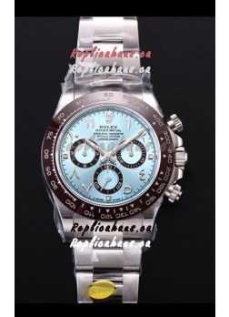 Rolex Daytona 116506 ICE BLUE ARAB Numerals Dial Cal.4130 Movement - Ultimate 904L Steel Watch