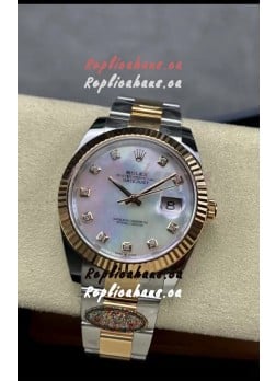 Rolex Datejust 126331 41MM ETA 3235 Swiss 1:1 Mirror Replica Watch in Rose Gold 904L Steel