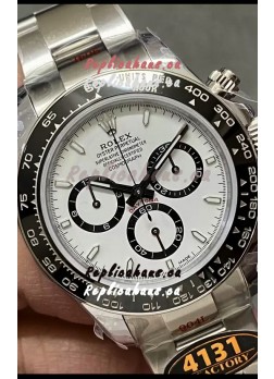 Rolex Cosmograph Daytona M126500LN White Dial Cal.4131 Movement - 904L Steel Watch