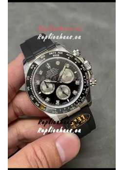 Rolex Cosmograph Daytona 126519LN Black Dial Cal.4131 Movement - 904L Steel Watch