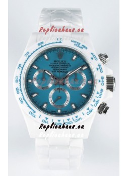 Rolex Daytona AET Remould Dark Blue Dial Full Ceramic Strap Watch in Cal.4130 Movement
