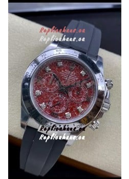 Rolex Cosmograph Daytona Grossular Rubellite Dial Original Cal.4130 Movement - 904L Steel Watch