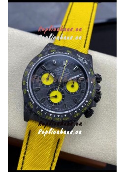Rolex Daytona DiW Lemon Carbon Edition Watch - Forged Cabon Casing 1:1 Mirror Replica