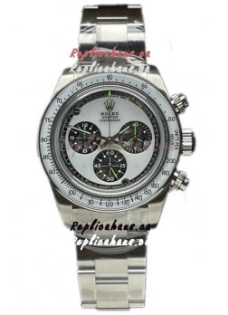 Rolex Daytona 116508 Neon Artisans De Geneve Stainless Steel Watch Swiss Replica 