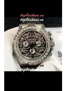 Rolex Cosmograph Daytona "Eye of the Tiger" Edition in 904L Steel Casing 1:1 Mirror Replica Watch 