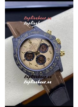 Rolex Daytona DiW Desert Eagle Arabic Edition Watch - Forged Cabon Casing 1:1 Mirror Replica