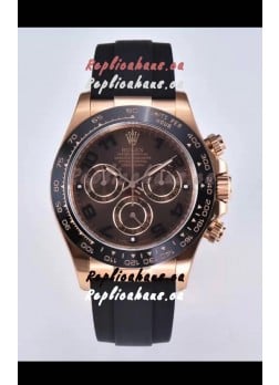 Rolex Cosmograph Daytona M116515 Rose Gold Original Cal.4130 Movement - 904L Steel Watch