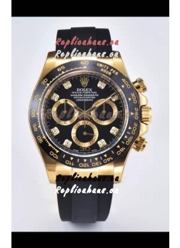Rolex Cosmograph Daytona M116518LN Yellow Gold Original Cal.4130 Movement - 904L Steel Watch