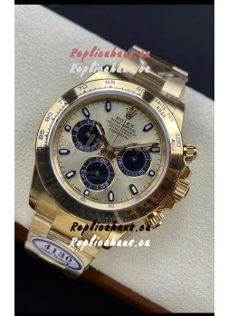 Rolex Cosmograph Daytona M116508-0014 Yellow Gold Original Cal.4130 Movement - 904L Steel Watch