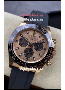 Rolex Cosmograph Daytona M116515LN-0018 Rose Gold Original Cal.4130 Movement - 904L Steel Watch