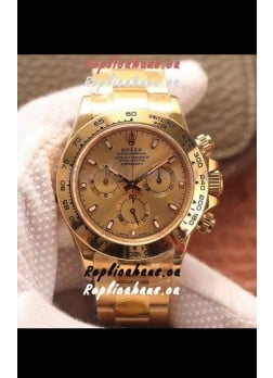 Rolex Cosmograph Daytona 116598 904L Stainless Steel 1:1 Mirror Cal.4130 Movement Watch