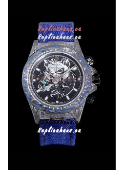 Rolex Daytona DiW Edition PANDA Edition Forged Cabon Casing 1:1 Mirror Replica