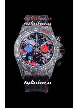 Rolex Daytona DiW Edition Multicolored Dial Edition Forged Cabon Casing 1:1 Mirror Replica