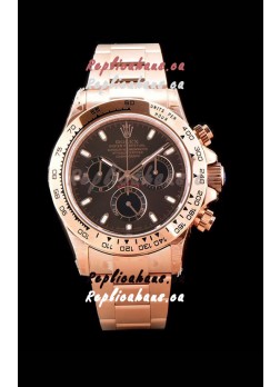 Rolex Daytona 116505 Rose Gold Original Cal.4130 Movement - 1:1 Mirror 904L Steel Watch