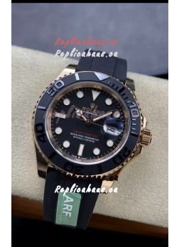 Rolex Yachtmaster m126655 Rose Gold 40MM Cal.3135 Swiss 1:1 Ultimate 904L Steel Watch