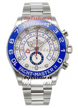 Rolex Yachtmaster II Stainles Steel Ref.116680 1:1 Mirror Replica Watch 904L Steel 