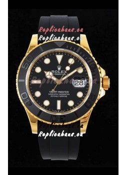 Rolex Yachtmaster 226659 Yellow Gold 42MM Cal.3135 Swiss 1:1 Ultimate 904L Steel Watch