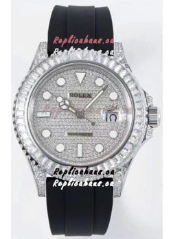 Rolex Yachtmaster 226679TBR White Gold 42MM Cal.3135 Swiss 1:1 Ultimate 904L Steel Watch