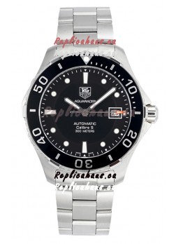 Tag Heuer Aquaracer Calibre 5 1:1 Mirror Replica Watch Black Dial 904L Steel 41MM