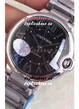 Ballon De Cartier Automatic 1:1 Mirror Swiss Replica Watch in 904L Steel Casing - 42MM