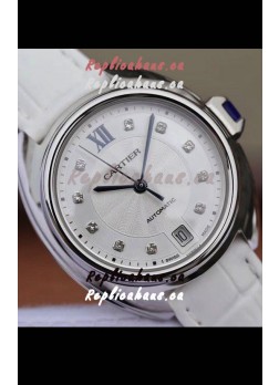Cle De Cartier Automatic Swiss Replica Watch in Steel Casing - 35MM