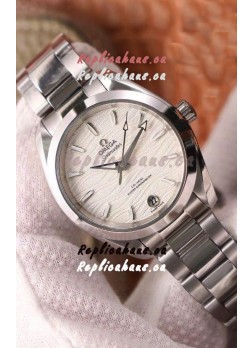 Omega Seamaster Aquaterra 150M 34MM Swiss Replica Watch in White Dial
