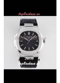 Patek Philippe Nautilus 5711/1A-011 1:1 Mirror Swiss Replica Watch in Blue Dial 904L Steel 