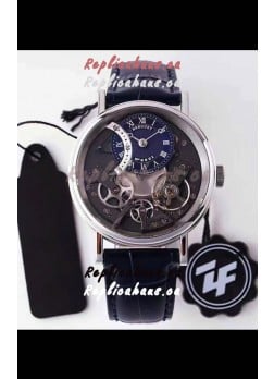 Breguet Tradition 7057BR/R9/9W6 Steel Casing Dual Tourbillon Swiss Replica Watch