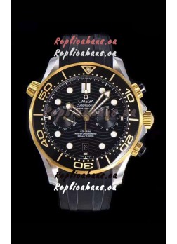 Omega Seamaster Co-Axial Master Chronometer Chronograph Yellow Gold 44MM 1:1 Mirror Replica