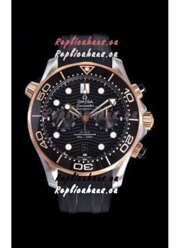 Omega Seamaster Co-Axial Master Chronometer Chronograph Rose Gold 44MM 1:1 Mirror Replica
