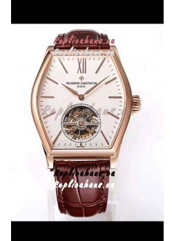 Vacheron Constantin Malte Tourbillon 1:1 Mirror Quality Rose Gold Swiss Replica Watch 
