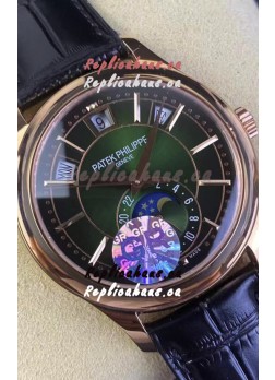 Patek Philippe 5205R-011 Complications MoonPhase 1:1 Mirror Swiss Replica Watch
