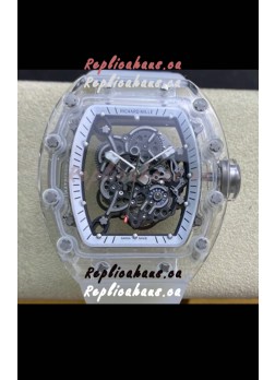 Richard Mille RM35-02 Transparent Casing Swiss Replica Watch 