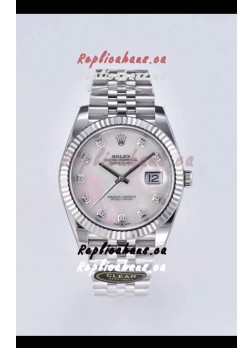 Rolex Datejust 126334 41MM ETA 3235 Swiss 1:1 Mirror Replica Watch in 904L Steel - Pearl Dial
