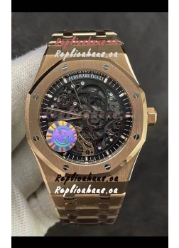 Audemars Piguet Royal Oak Double Balance Wheel Openworked Edition 1:1 Mirror Swiss Replica Watch 