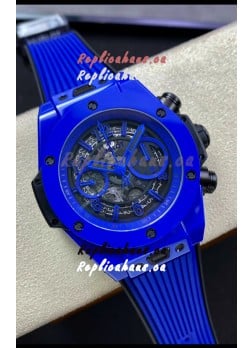 Hublot Big Bang Unico Blue PVD 1:1 Mirror Edition Swiss Replica Watch