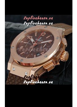 Hublot Swiss Replica Watch in Brown Dial