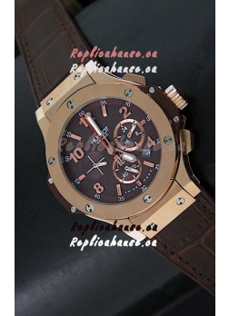 Hublot Big Bang Rose Gold Swiss Replica Watch - 1:1 Mirror Replica Watch