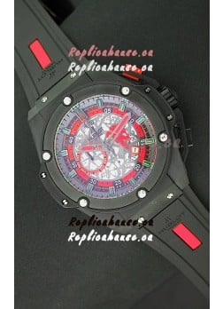 Hublot Big Bang King Power Manchester United Japanese Replica PVD Watch