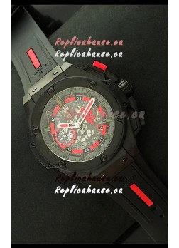 Hublot Big Bang King Power Red Devil Swiss Watch in PVD Case