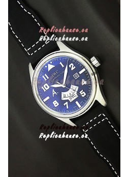 IWC Schaffhausen Japanese Replica Watch in Black Dial