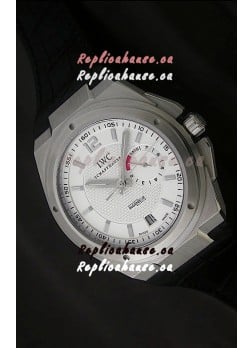 IWC Ingenieur Power Reserve Swiss Watch in White