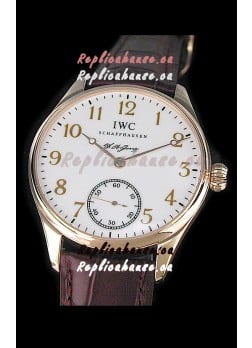 IWC Portuguese Swiss Watch in Rose Gold Casing