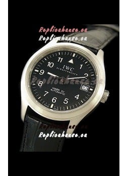 IWC Pilot MARK-XV Swiss Replica Watch in Black