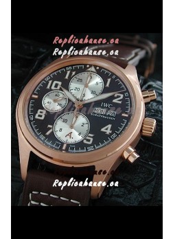 IWC Exupery Edition Swiss Replica Watch in Black Dial