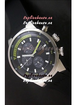 IWC Schaffhausen Cousteau Divers Japanese Replica Watch in Black