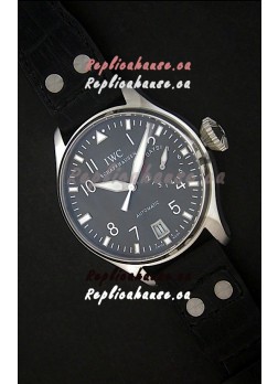 IWC Die Grosse Fliegeruhr Swiss Replica Watch in Brown Strap