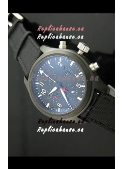 IWC Pilot Top Gun Automatic Swiss Replica Watch in Black PVD