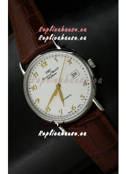 IWC Portofino Swiss Replica Watch in White Dial