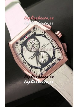 IWC Schaffhausen Japanese Replica Watch in pink Gold Casing